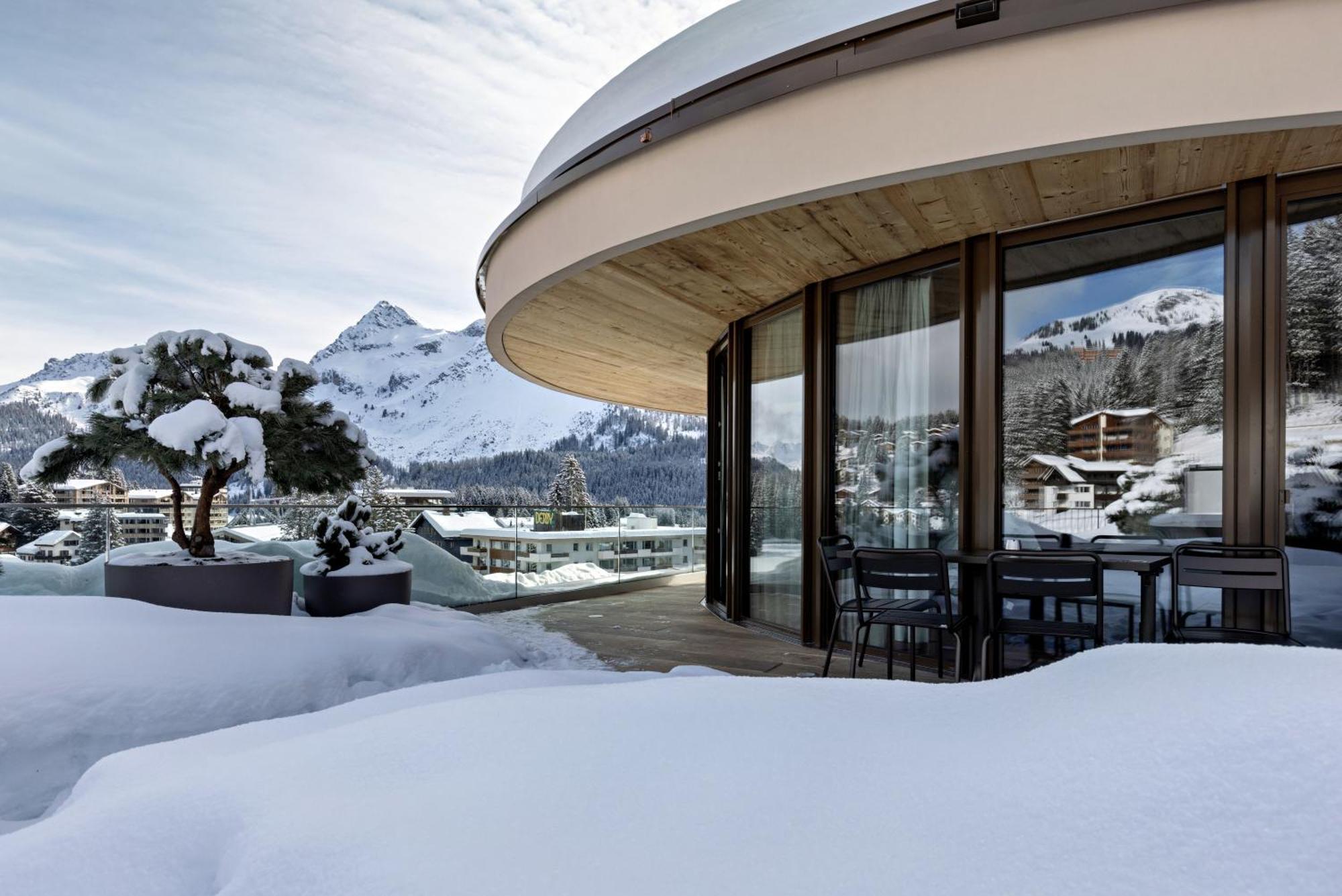 Postresidenz Am See Arosa Exterior foto