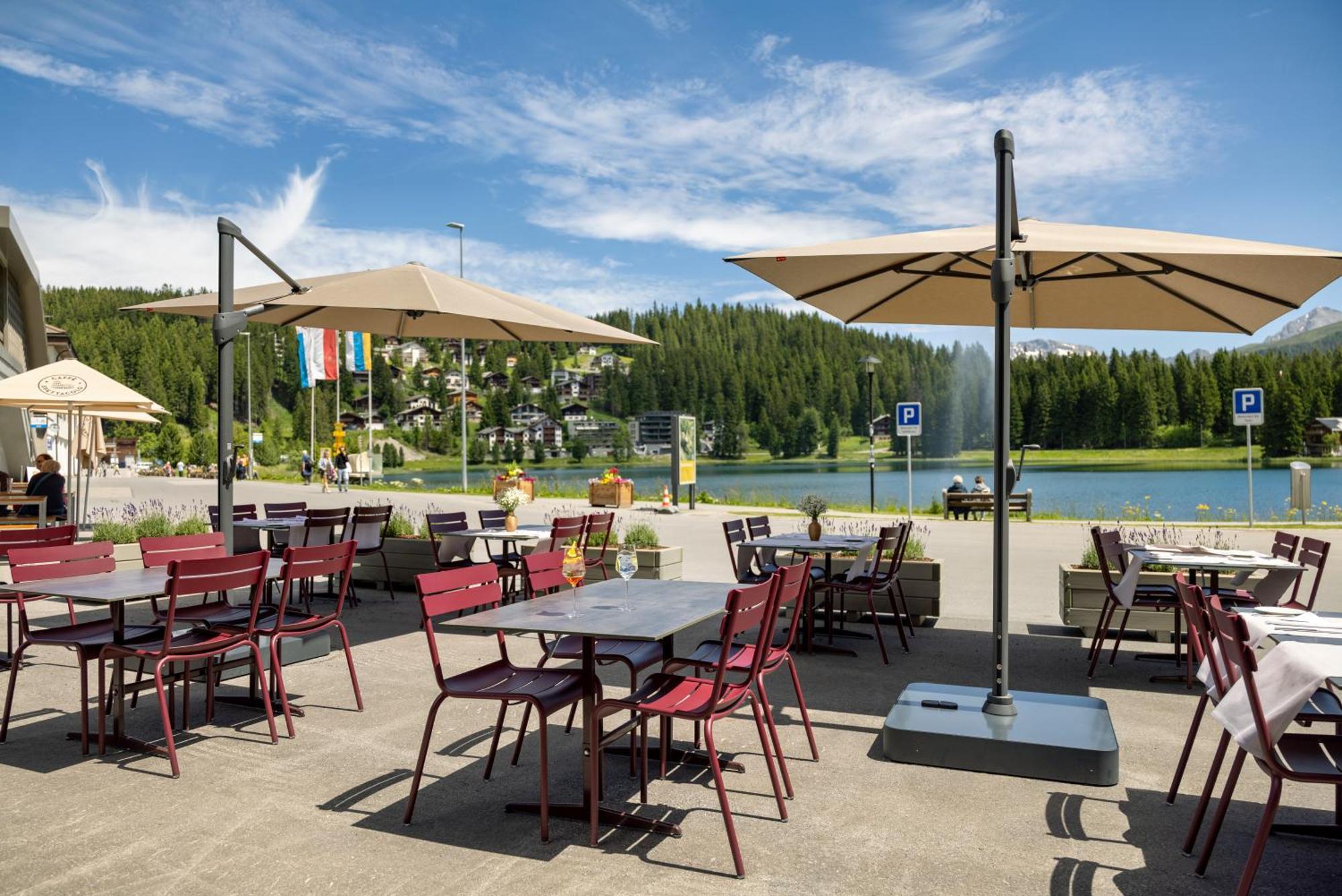 Postresidenz Am See Arosa Exterior foto