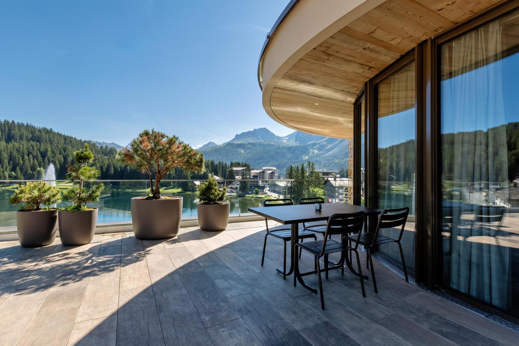 Postresidenz Am See Arosa Exterior foto